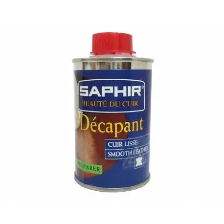 Zmywacz do czyszczenia skóry decapant saphir 100 ml