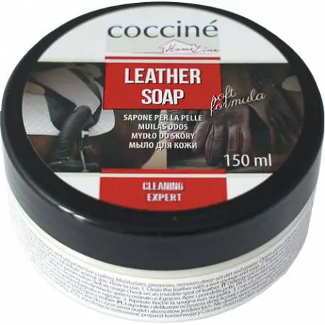 Coccine leather soap delikatne mydło do skóry licowej - soft 150ml
