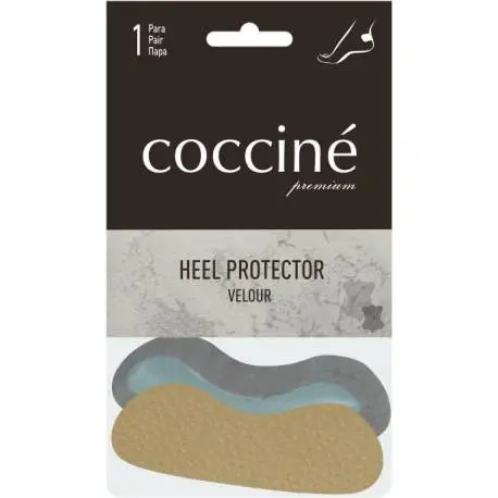 Zapiętki do butów samoprzylepne skóra welurowa coccine 1 para