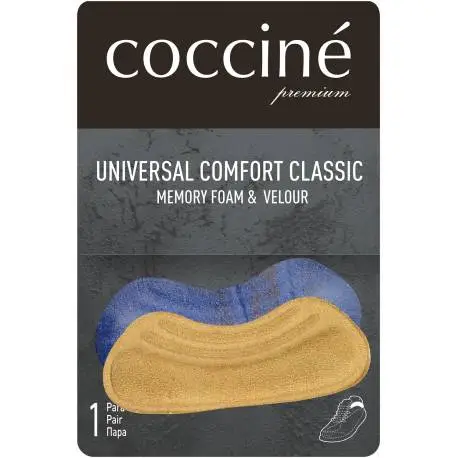 Zapiętki welurowe do butów uniwersal comfort classic premium coccine