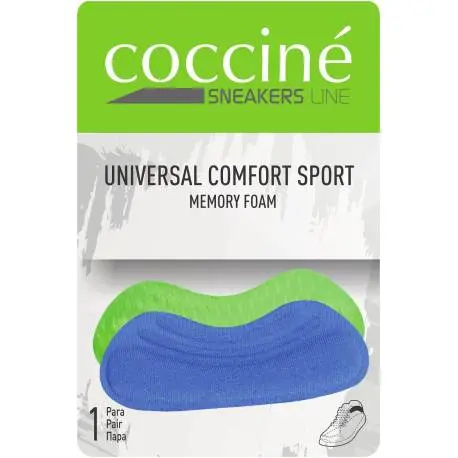 Zapiętki do butów coccine universal comfort sport sneakers pianka memory