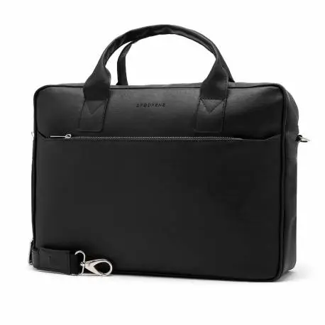 Elegancka teczka torba na laptop brodrene b12 czarna