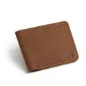 Jasnobrązowy cienki portfel slim wallet brødrene sw02