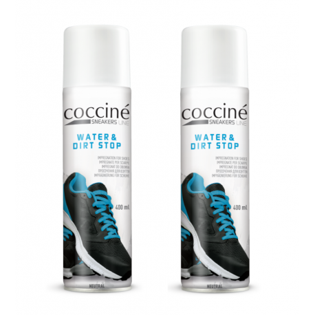 Zestaw 2x coccine sneakers water&dirt stop 400 ml