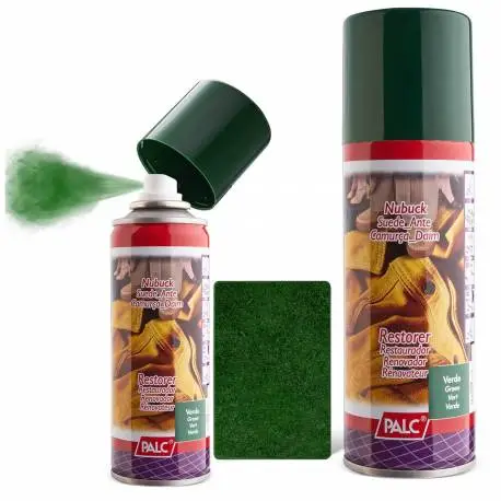 2x Renowator koloru do zamszu i nubuku spray palc 200 ml zielony