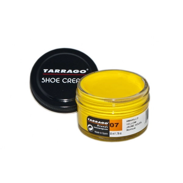 TARRAGO Shoe Cream 50ml Żółty - Krem do skór gładkich