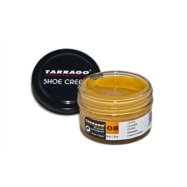 TARRAGO Shoe Cream 50ml Brunatno Żółty - Krem do skór gładkich