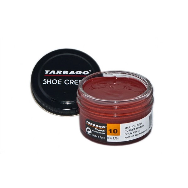 TARRAGO Shoe Cream 50ml Rdzawy Rudy - Krem do skór gładkich