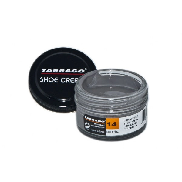 TARRAGO Shoe Cream 50ml Stalowy - Krem do skór gładkich