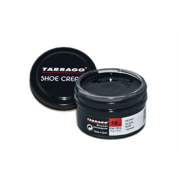 TARRAGO Shoe Cream 50ml Czarny - Krem do skór gładkich