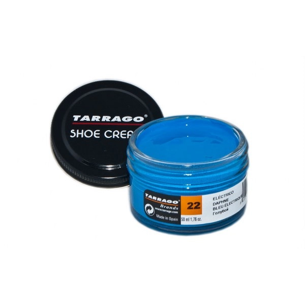 TARRAGO Shoe Cream 50ml Niebieski - Krem do skór gładkich