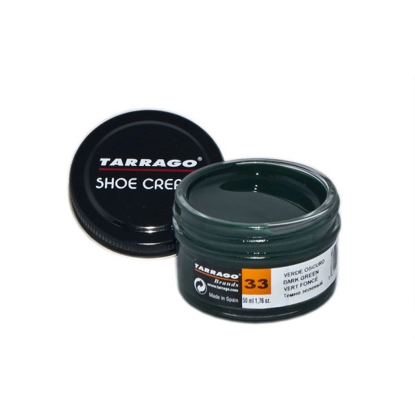 TARRAGO Shoe Cream 50ml Ciemna Zieleń - Krem do skór gładkich