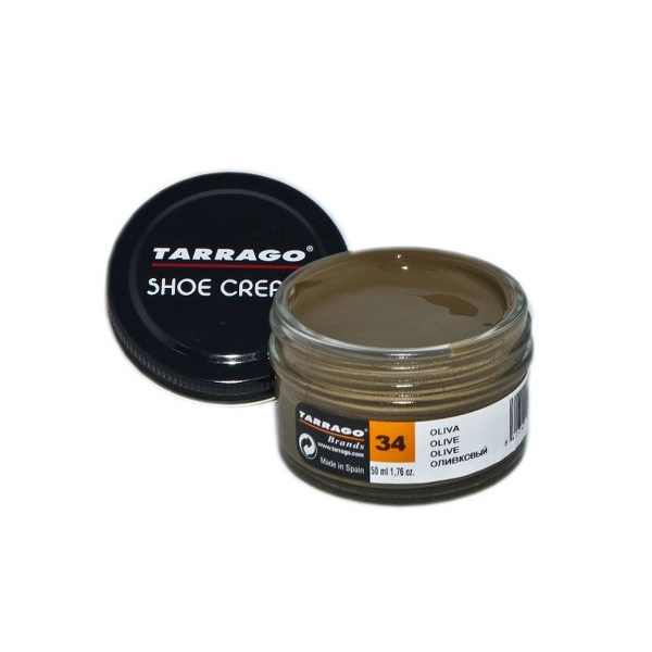 TARRAGO Shoe Cream 50ml Oliwkowy - Krem do skór gładkich