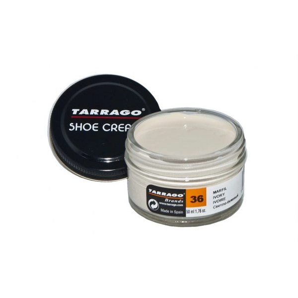 TARRAGO Shoe Cream 50ml Kość Słoniowa - Krem do skór gładkich