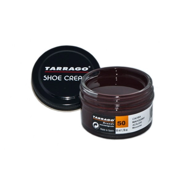 TARRAGO Shoe Cream 50ml Mahoniowy - Krem do skór gładkich