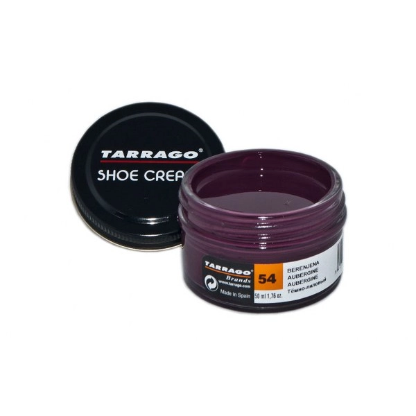 TARRAGO Shoe Cream 50ml Bakłażan - Krem do skór gładkich