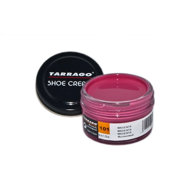 TARRAGO Shoe Cream 50ml Fuksja - Krem do skór gładkich