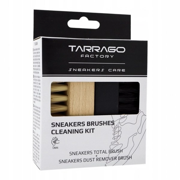 Tarrago Sneakers Brushes Cleaning Kit - Zestaw szczotek do czyszczenia sneakersów