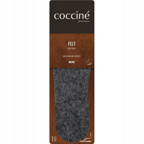 Coccine Wkładki Filcowe Felt r.39