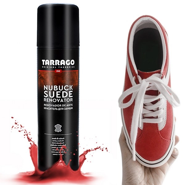 Tarrago Nubuck Suede Color Renovator 75ml Czerwony 12