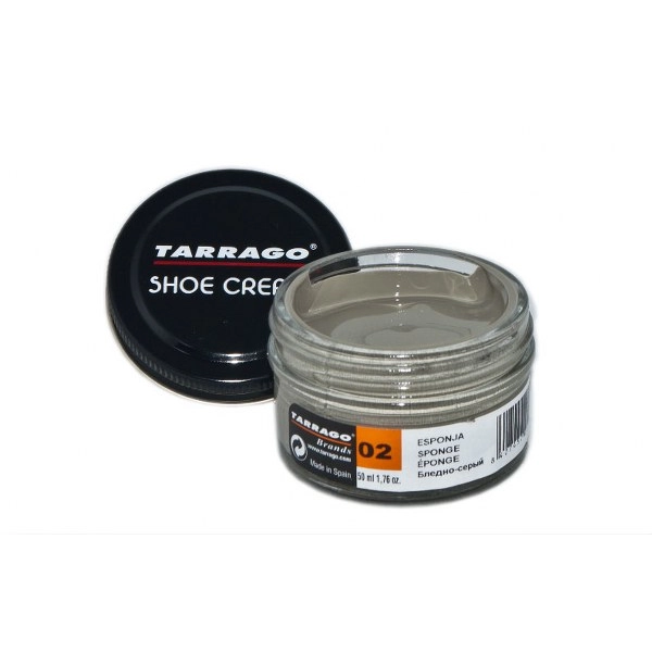 TARRAGO Shoe Cream 50ml Brudny Szary - Krem do skór gładkich