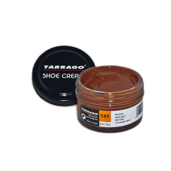 TARRAGO Shoe Cream 50ml Orzech Włoski - Krem do skór gładkich