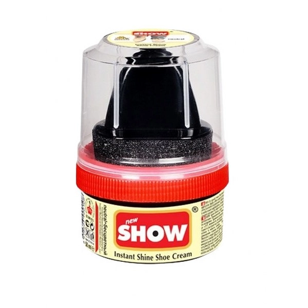 SHOW Krem do Butów Skórzanych 2w1 50 ml - Bezbarwny