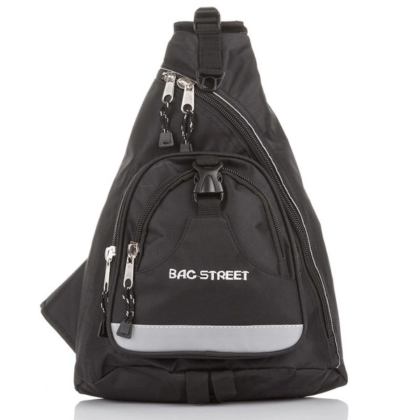 Plecak Bag Street Triangular Czarny