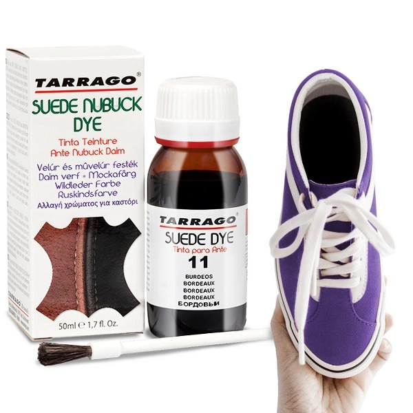 Tarrago Suede Dye 50ml Fioletowy - Farba do zamszu i nubuku