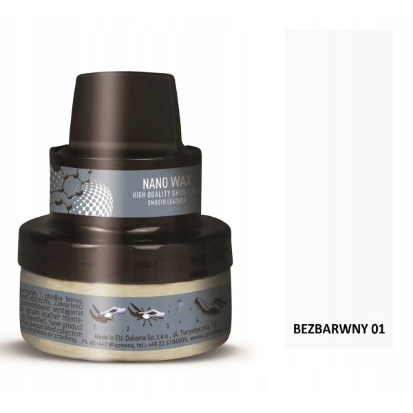 Coccine Nano Wax Krem Bezbarwny 50 ml