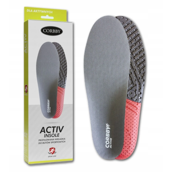 Corbby Profilowane Wkładki do Butów Sportowych Activ Insole