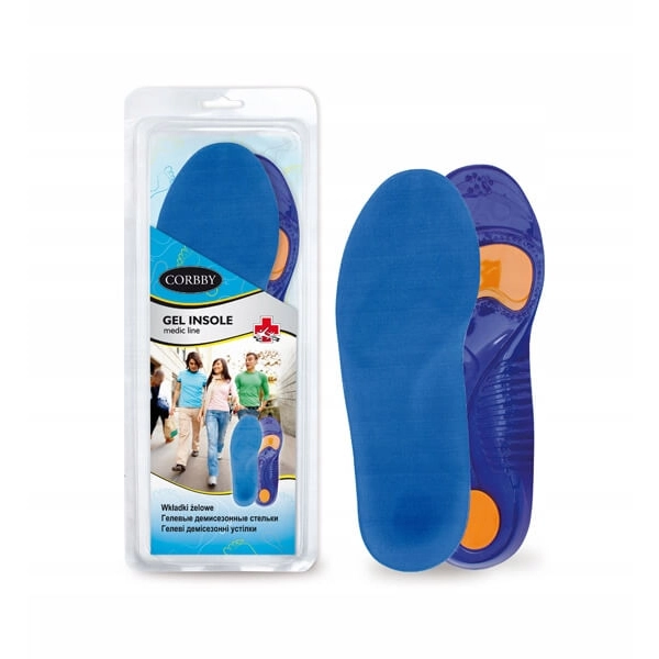 Corbby Wkładki Żelowe Gel Insole