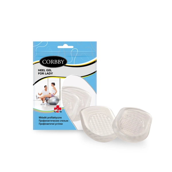 Żelowe Podpiętki Corbby Heel Gel for Lady