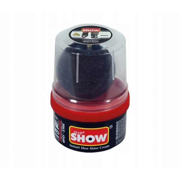 SHOW Krem do Butów Skórzanych 2w1 50 ml - Czarny