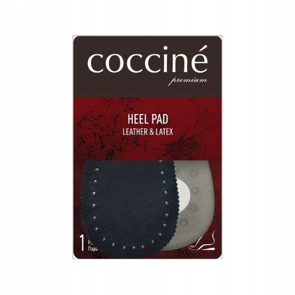 Cocciné Podpiętki Heel Pad Leather&Latex czarne r. M