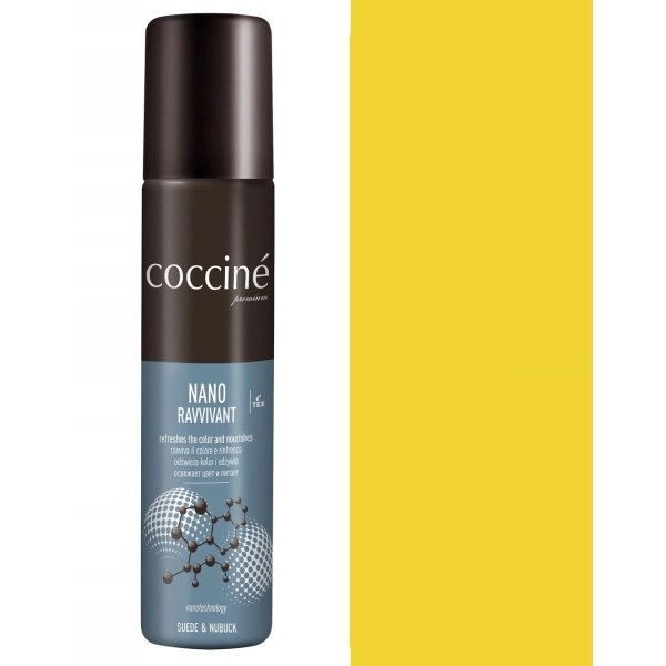 Coccine Ravvivant Spray do Renowacji Obuwia 75 ml Żółty